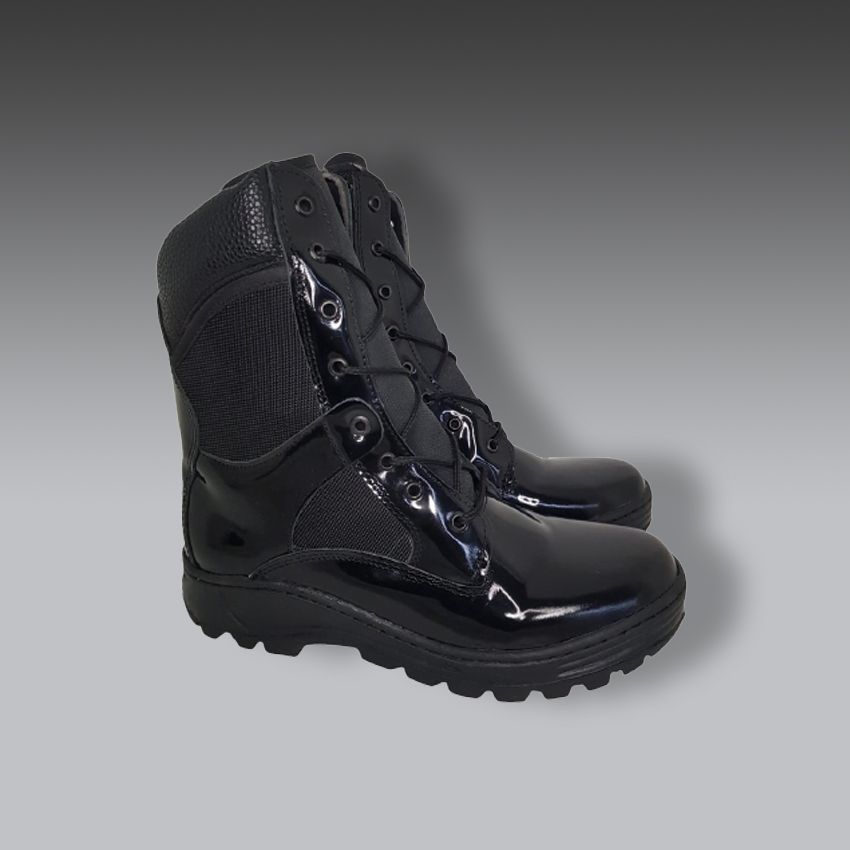 botas para la seguridad industrial charol negro modelo 888 marca masther