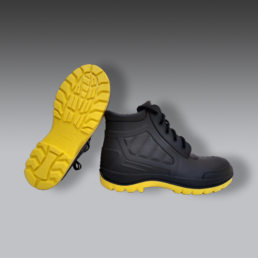 botas para la seguridad industrial ciclon amarillo modelo ciclon marca duramil