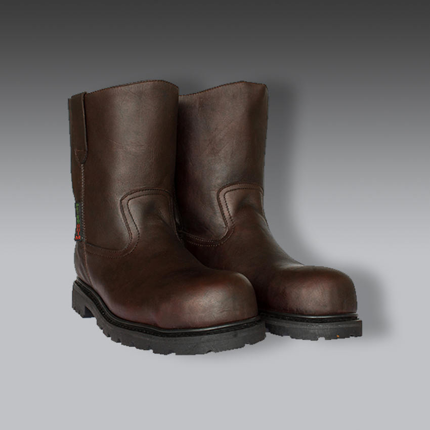 botas para la seguridad industrial costafuera poliamida cafe modelo bota costafuera petroquim marca masther
