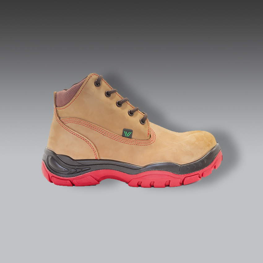 botas para la seguridad industrial euro escarlata modelo eurrkrksd marca borcegui