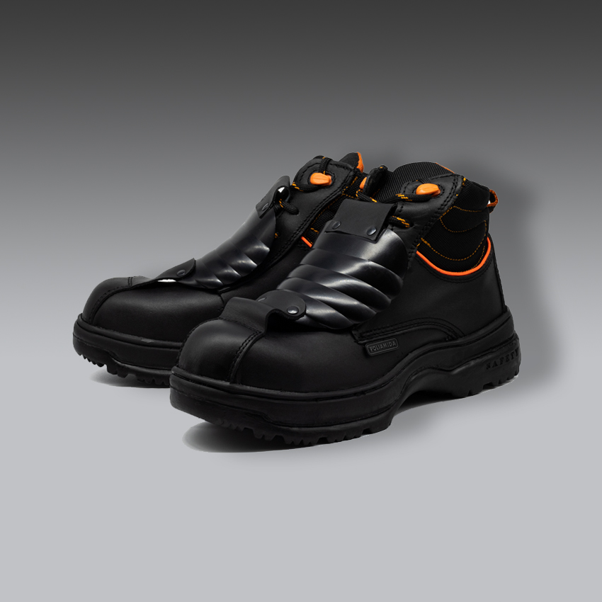 botas para la seguridad industrial negro metatarzal modelo 791 marca masther