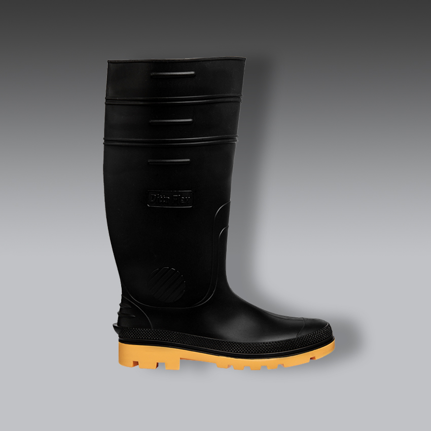 botas para la seguridad industrial power negra amarilla modelo 2040d5 marca ditta