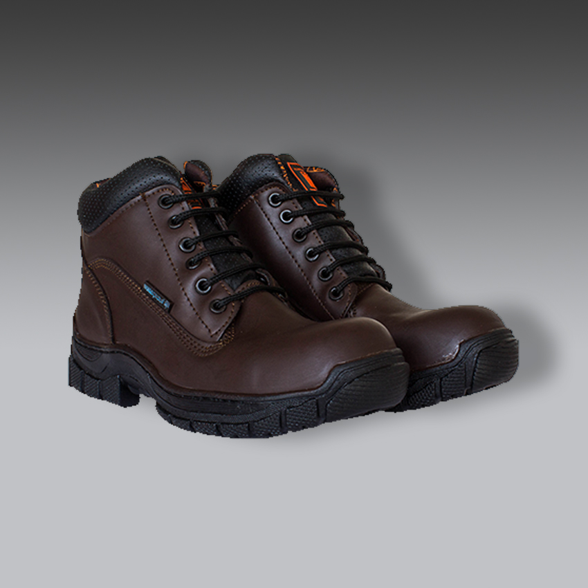 botas para la seguridad industrial waterproof poliamida cafE modelo 778 marca masther